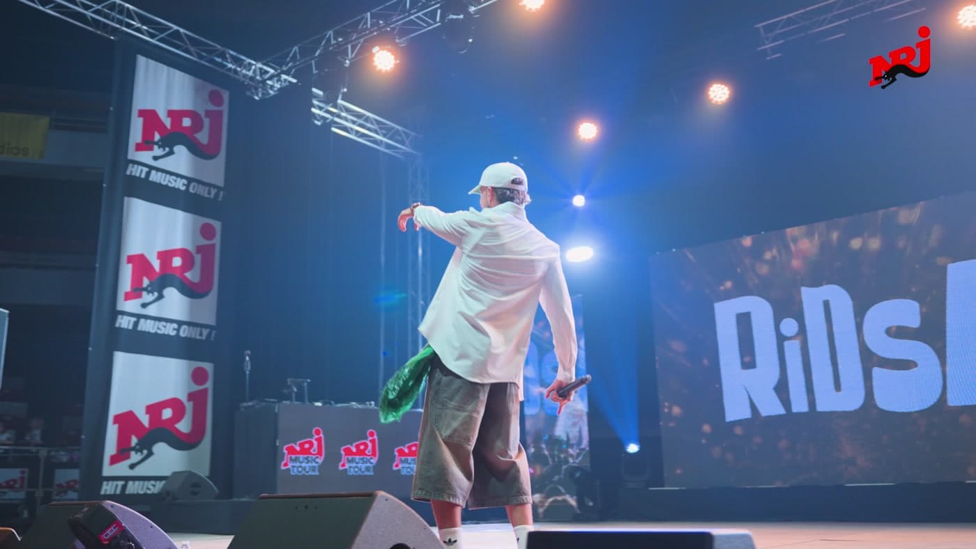NRJ Music Tour Lyon 2025, événementiel, réalisation Playfilm